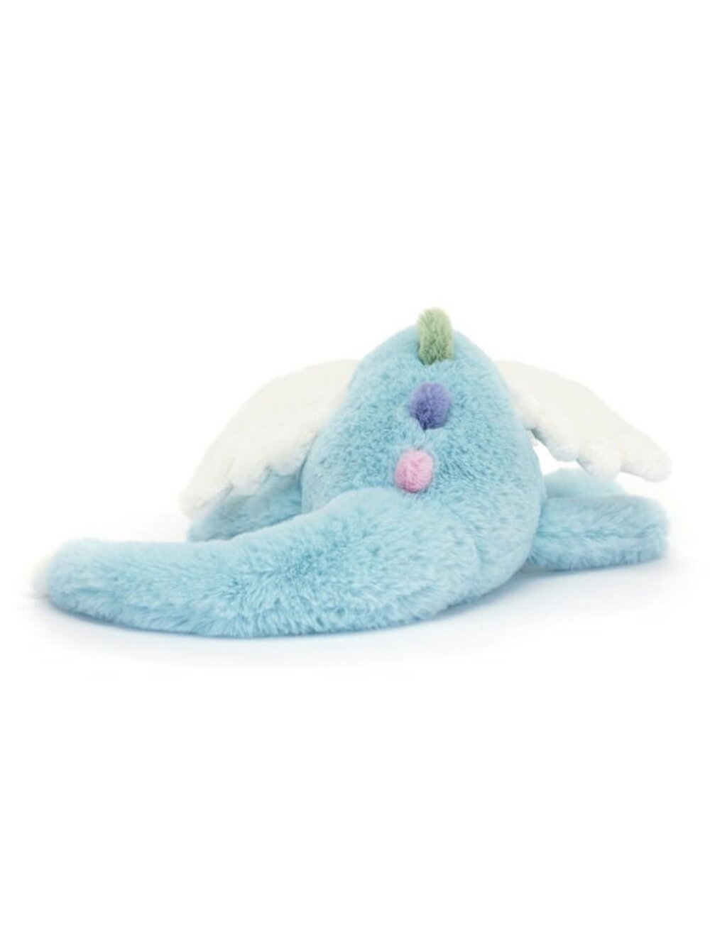 Jellycat Large Sky Dragon Blue Rainbow Soft Plush Toy New With Tags - Picture 2 of 6